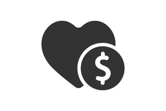 Charity Donation Icon: A Versatile Design Tool