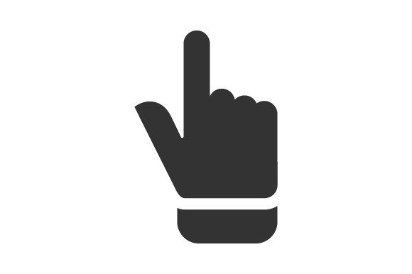 Cursor, Finger Icon: A Versatile and Elegant Design Element