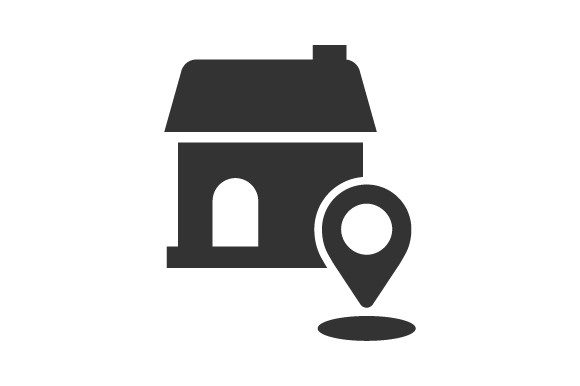 Discover the Versatility of Home Location Icon for Your Design Projects