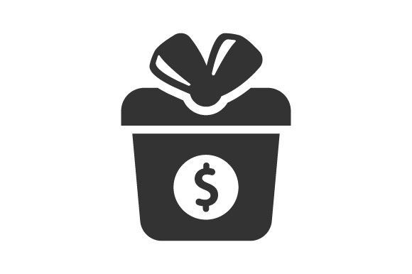 Enhance Your Projects with the Donation Gift Box Icon