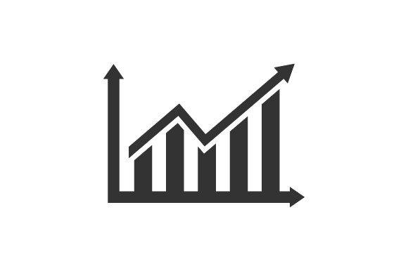 Unlocking Potential with the Growth, Graph Icon